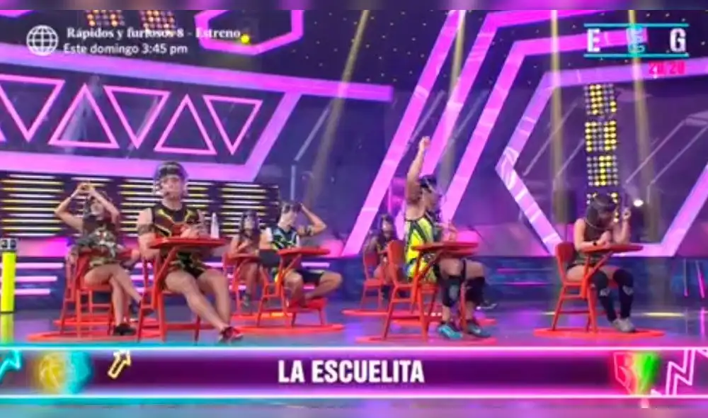 Los competidores prestaron atención a las recomendaciones de salud del destacado especialista. Foto: captura América TV Los competidores prestaron atención a las recomendaciones de salud del destacado especialista. Foto: captura América TV