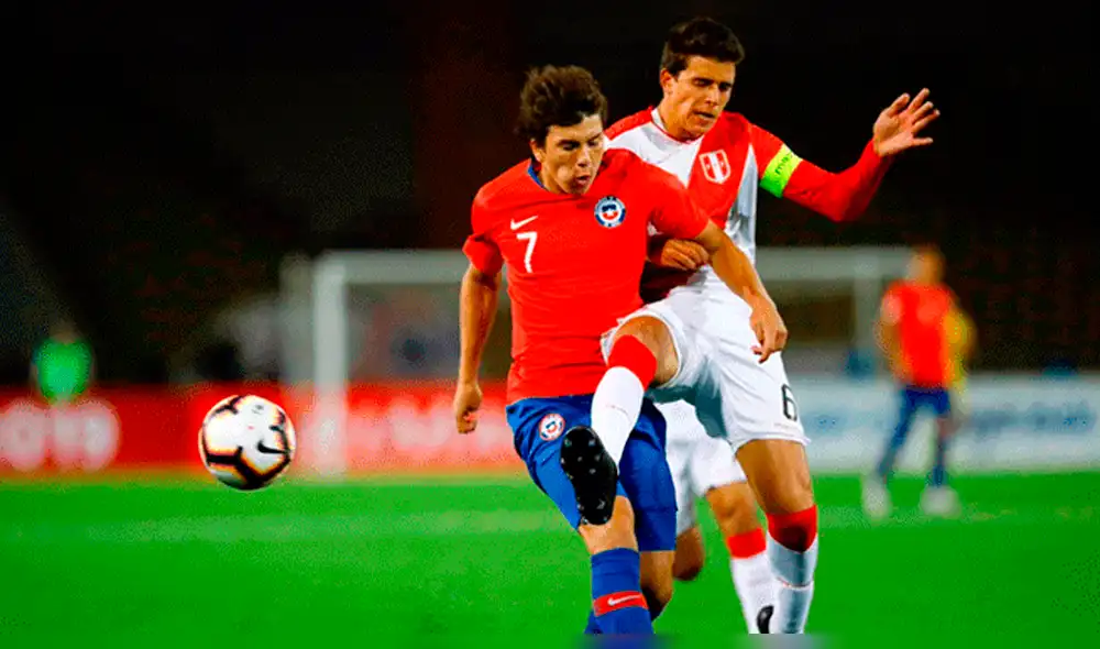 Perú fue superado por Chile en la fecha 2 del Hexagonal final del Sudamericano Sub 17