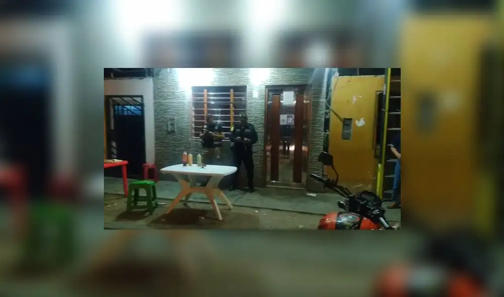 En la pollería La Matarina dispararon contra Jorge Ramírez. Foto: videocaptura Saúl Huamán