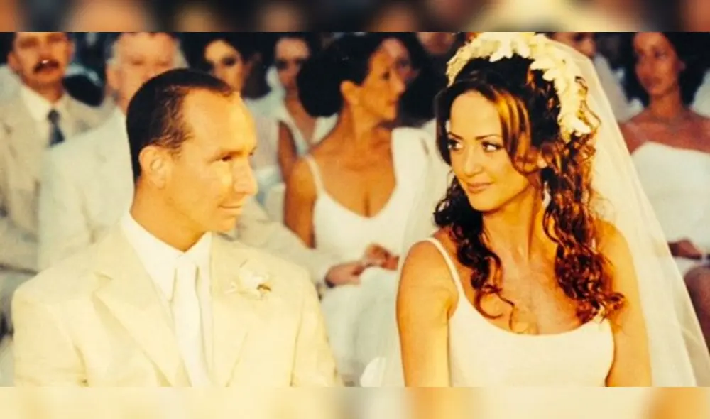 Andrea Legarreta y Erik Rubín contrajeron matrimonio en octubre del 2000. (Foto: Cosmopolitan)