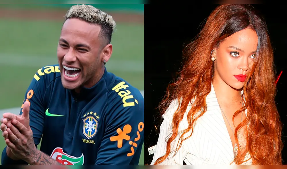 Neymar presume encuentro con Rihanna en Instagram