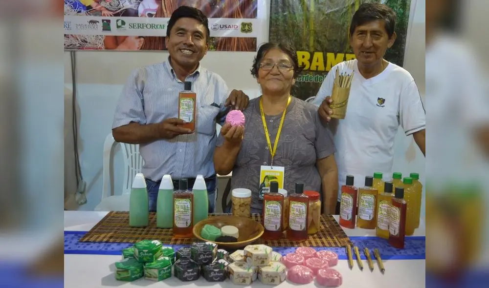 Productores inician la comercialización de productos a base de bambú