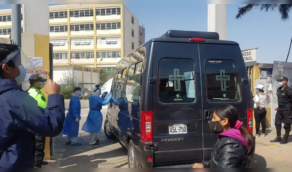 hipólito unanue. Reportaron 11 muertes entre el jueves y la madrugada del viernes, por causa de la pandemia en la región.