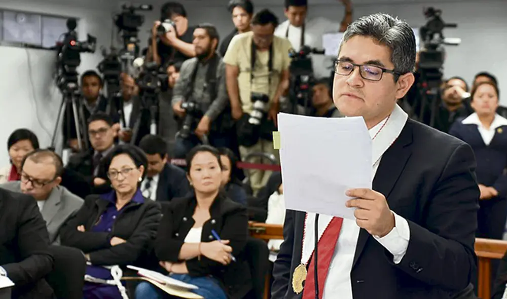 Al delito de lavado de activos, el fiscal José Domingo Pérez atribuye otros cuatro delitos a Keiko Fujimori y a la dirigencia de Fuerza 2011 y Fuerza Popular.