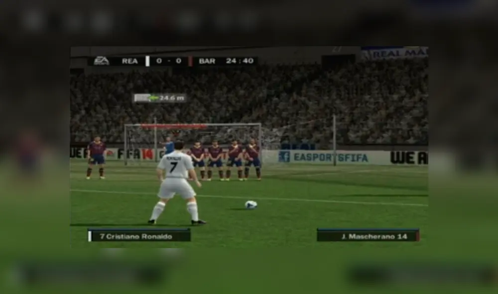 FIFA 14, último videojuego de la saga presente en PS2.