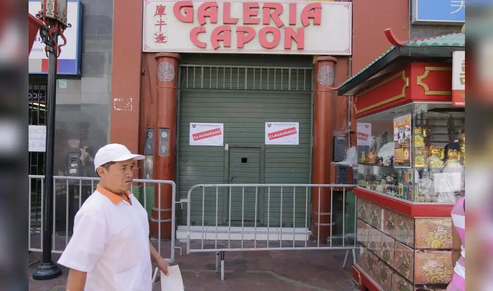 Galerías comerciales del ''Barrio Chino'' permanecen clausuradas. [FOTO]