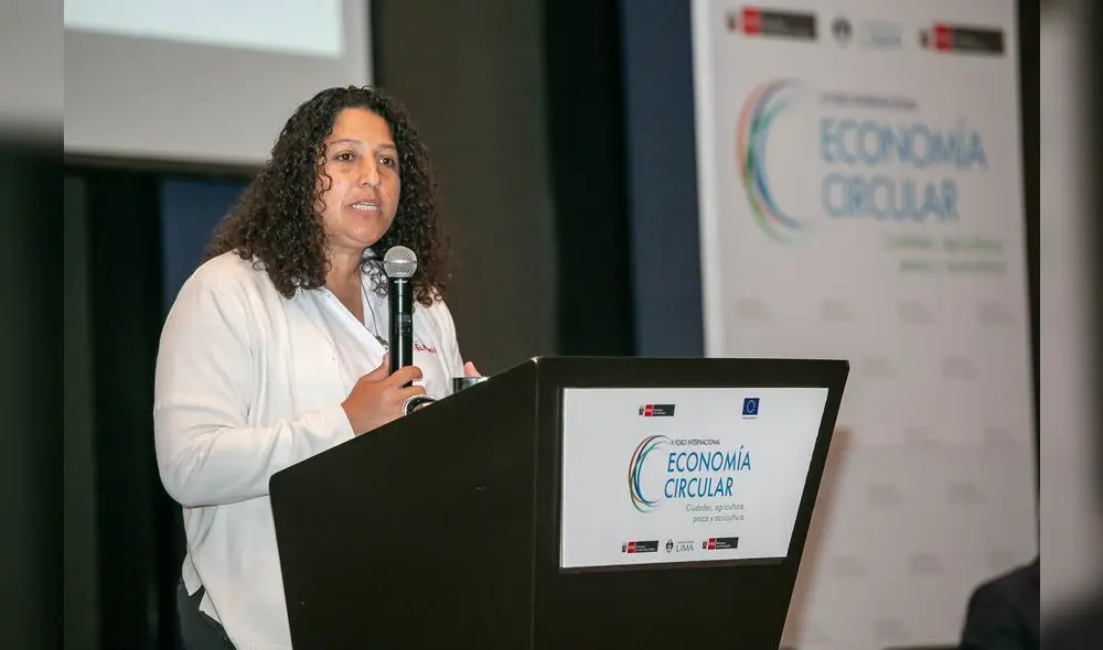 Ministra del ambiente, Fabiola Muñoz Ministra del ambiente, Fabiola Muñoz