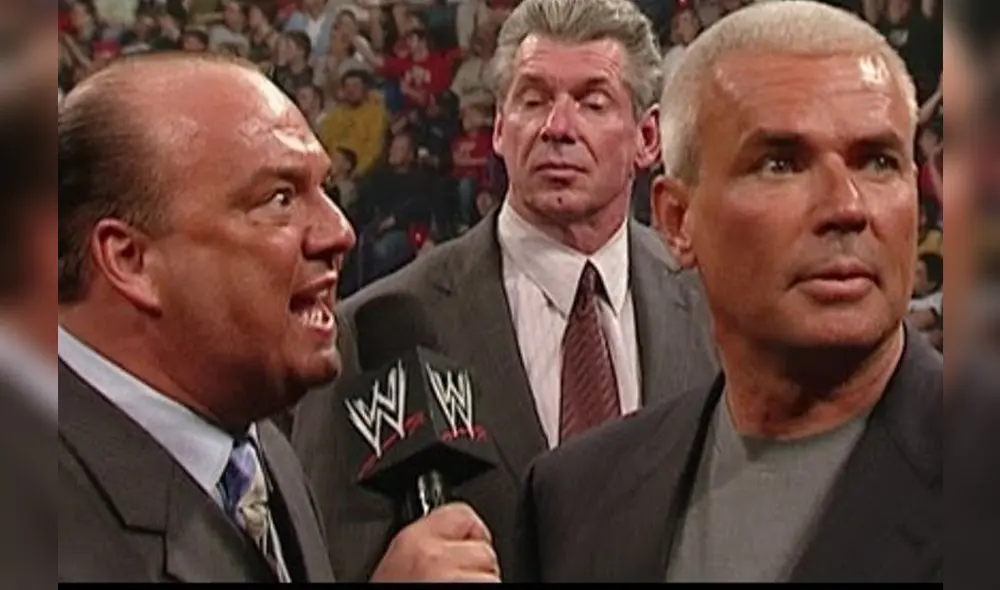 Eric Bischoff y Paul Heyman a WWE.
