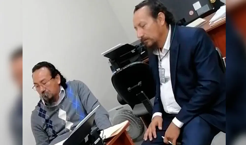 Jonás Ataucusi se presentó en la sede de la Dirección de Investigación Criminal (Dirincri) para cumplir las diligencias a la cual fue requerido.