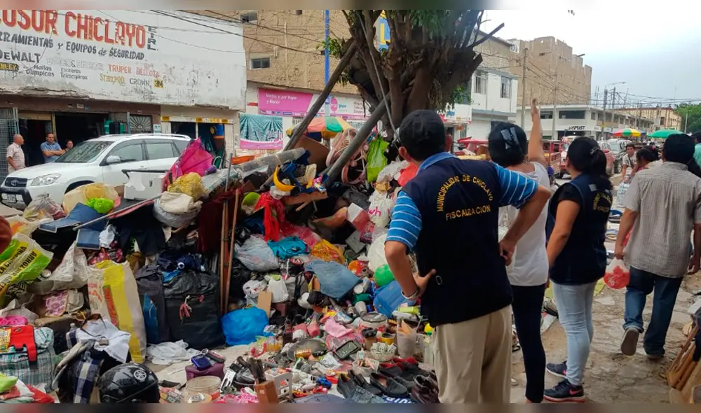Municipalidad de Chiclayo continúa recuperando espacios públicos