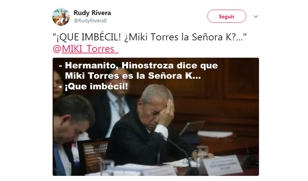 Facebook: Miki Torres es blanco de memes tras revelarse que sería la ‘Señora K’ [FOTOS]
