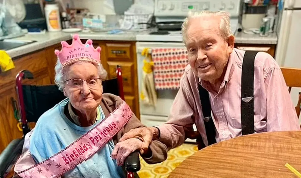 June y Hubert tenían 100 años, vivieron 79 años de un feliz matrimonio y fallecieron con solo 20 horas de diferencia. Foto: Daily Mail June y Hubert tenían 100 años, vivieron 79 años de un feliz matrimonio y fallecieron con solo 20 horas de diferencia. Foto: Daily Mail
