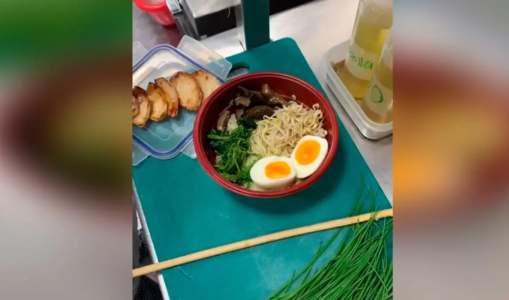 Desliza las imágenes para conocer un poco más sobre la preparación de este platillo japonés. Foto: captura de TikTok/@davidsd97