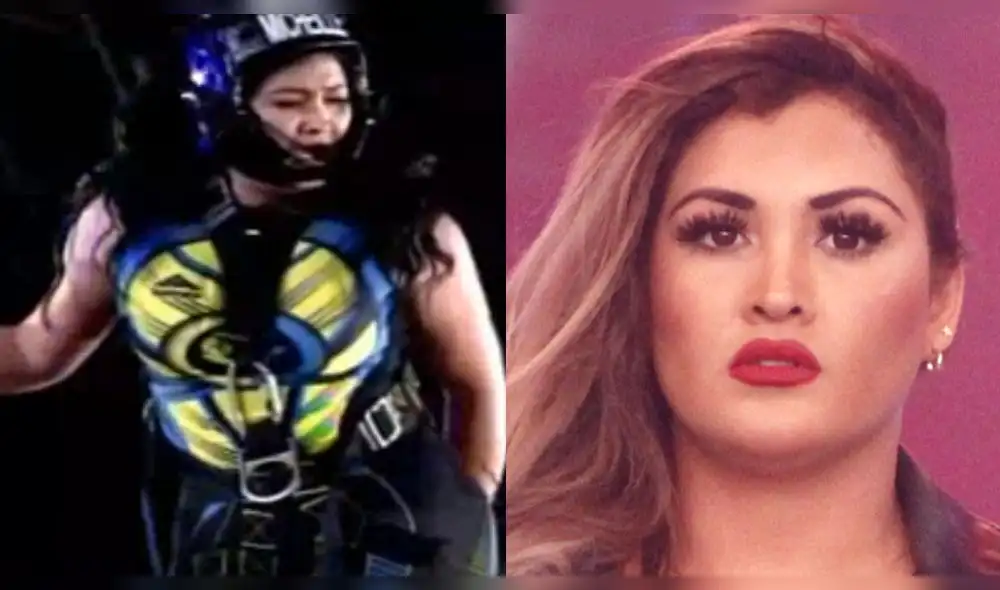 Esto es guerra: Michelle Soifer sufre peligroso accidente en vivo [VIDEO]