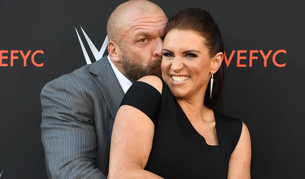 Triple H y Stephanie McMahon.