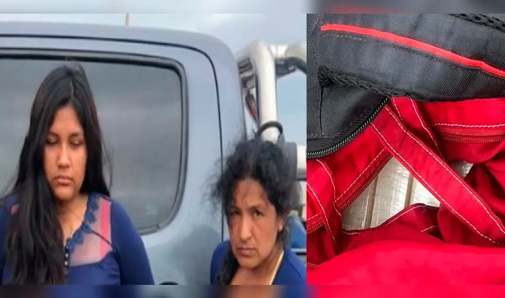 Mujer y su sobrina trasladaban 10 kilos de droga hacia Bolivia. Mujer y su sobrina trasladaban 10 kilos de droga hacia Bolivia.