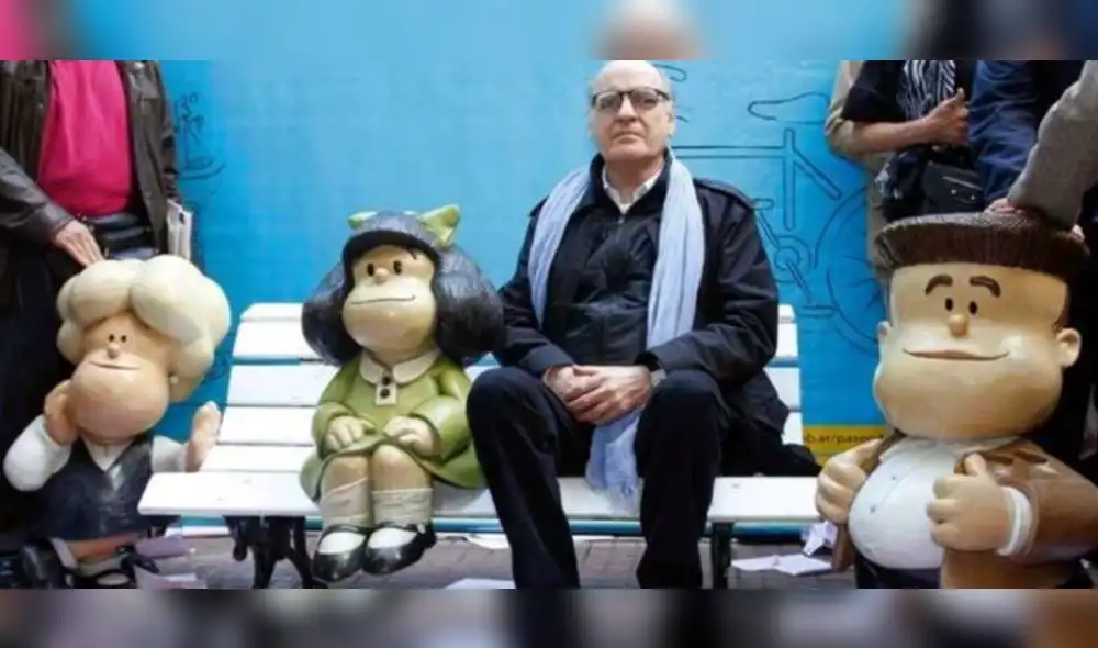 El fallecimiento de 'Quino', creador de Mafalda, ha generado un profundo pesar en todo el mundo. Foto: Difusión.