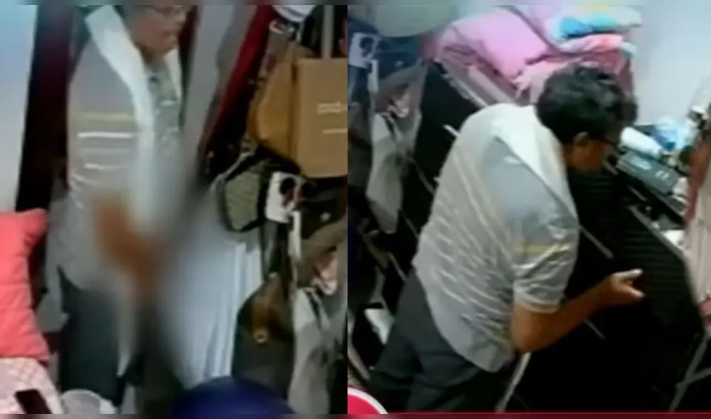 El párroco fue suspendido por el Arzobispado de Trujillo. Foto: captura / ATV El párroco fue suspendido por el Arzobispado de Trujillo. Foto: captura / ATV