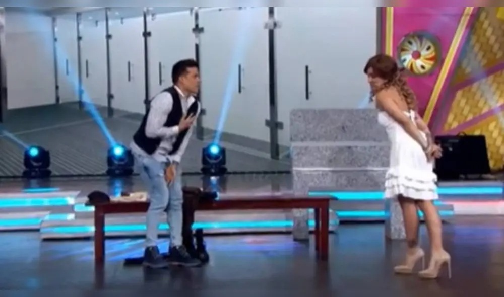 Christian Domínguez y Daniela Darcourt Christian Domínguez y Daniela Darcourt