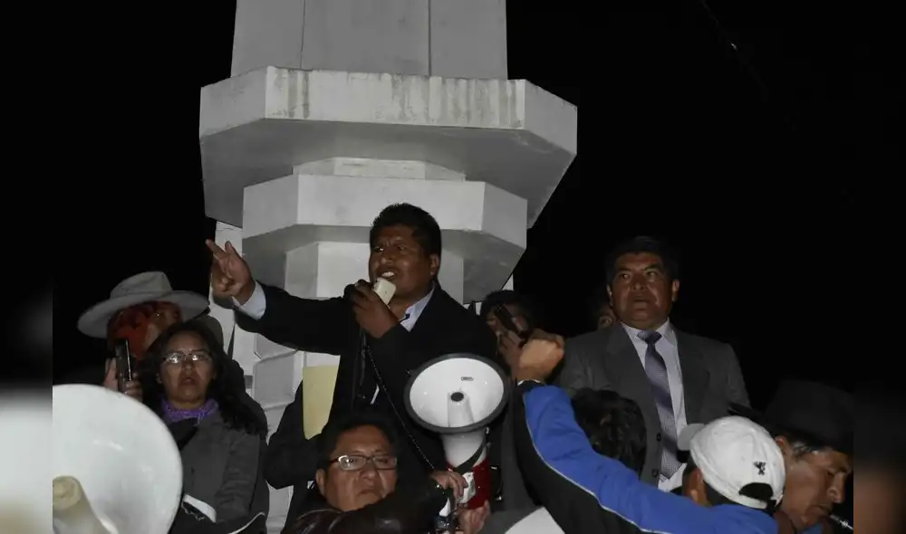 Walter Aduviri es condenado a siete años de cárcel