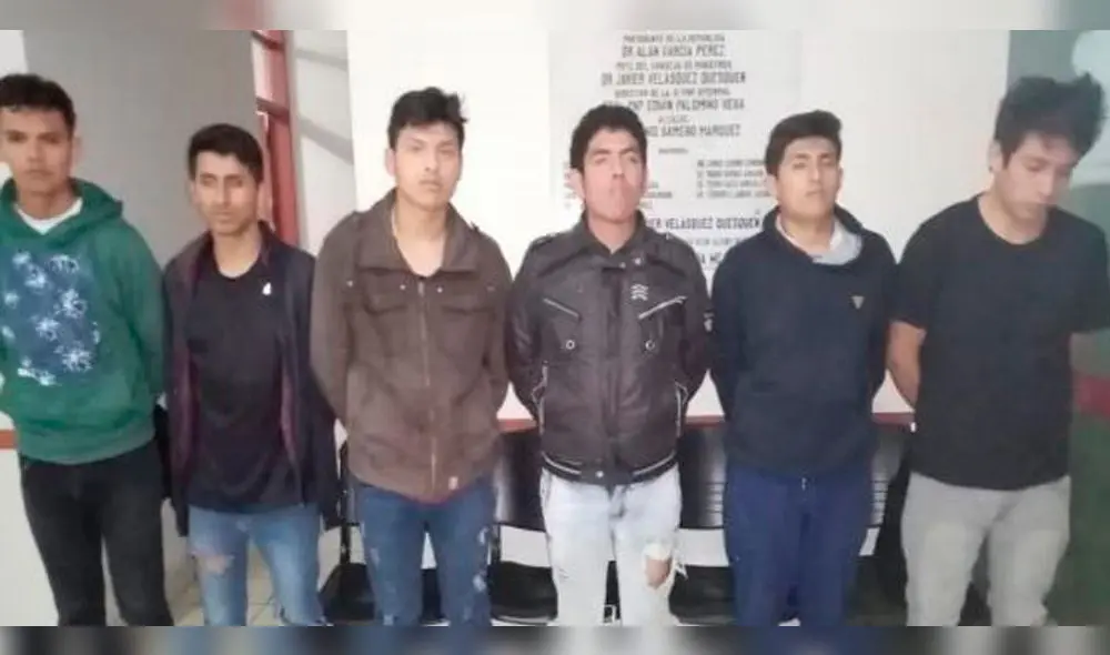 Detenidos Arequipa Detenidos Arequipa