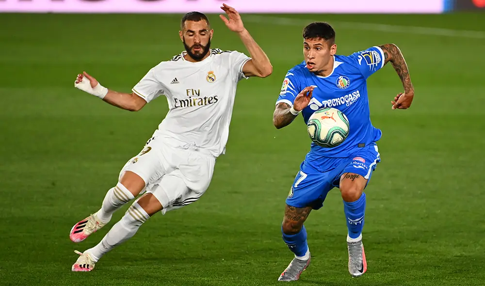 Real Madrid vs. Getafe por LaLiga Santander. | Foto: AFP Real Madrid vs. Getafe por LaLiga Santander. | Foto: AFP