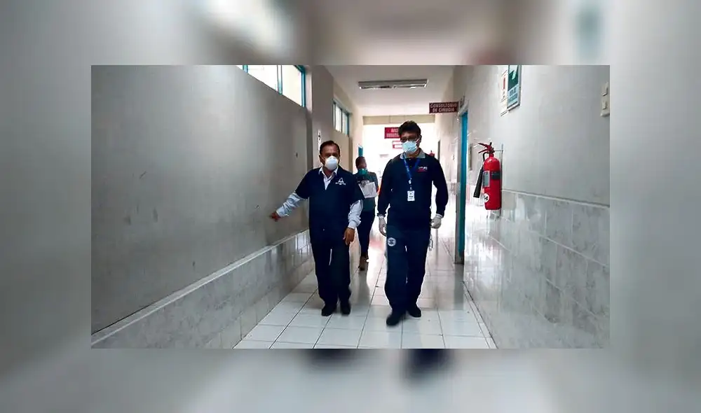 supervisión. Cánepa verificó el hospital regional Unanue. supervisión. Cánepa verificó el hospital regional Unanue.