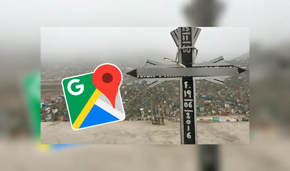 Google Maps: Usuario recorre por un cementerio y descubre insólito detalle en la tumba de su familiar [VIDEO] 