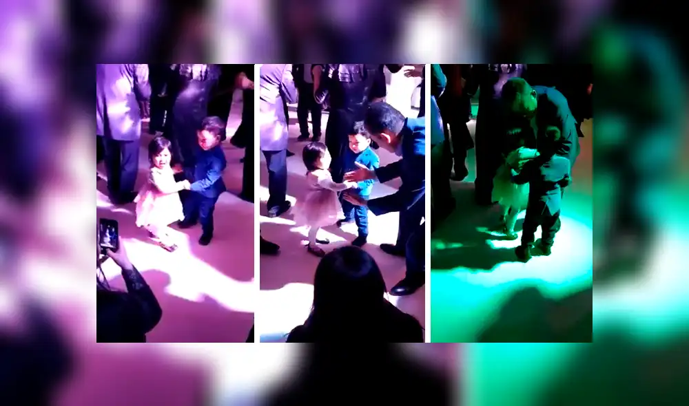 Vía Facebook: niño tiene una agresiva acción cuando le quitaron su pareja de baile [VIDEO]