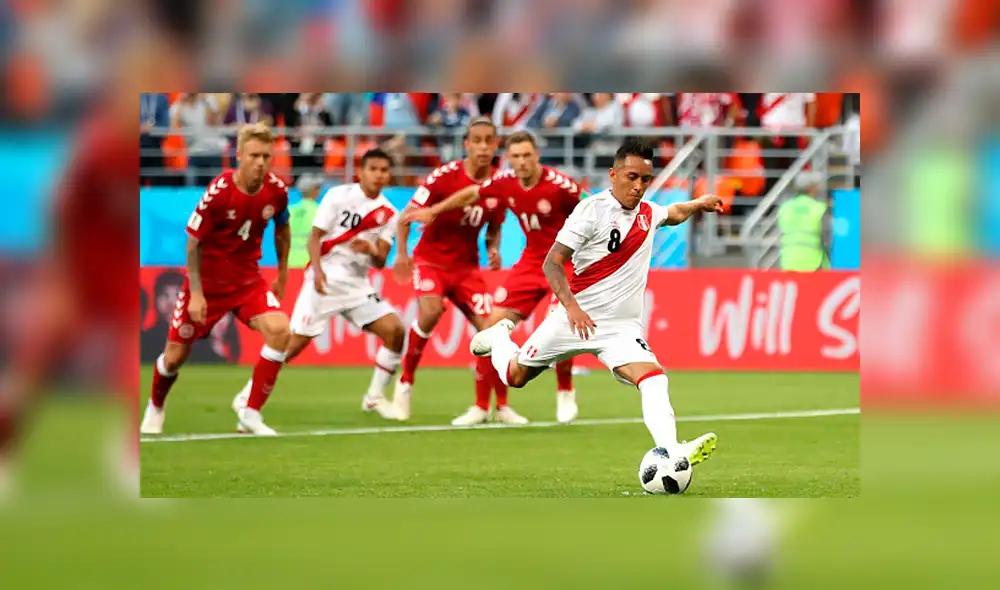 Cueva pierde penal con Dinamarca en el mundial a  Russia 2018. Créditos: Getty Images