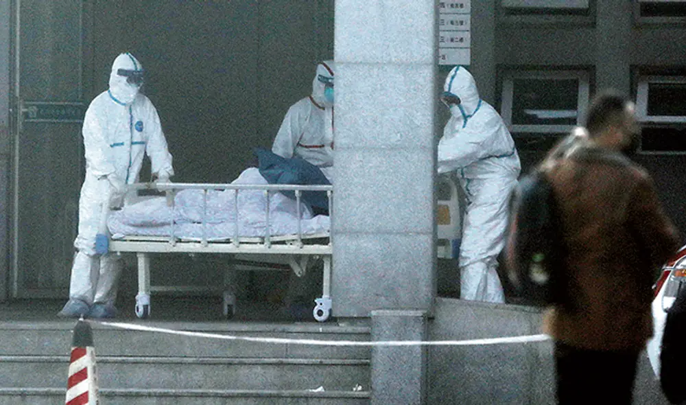 Emergencia. La cifra oficial china es de seis muertos. Foto: EFE.