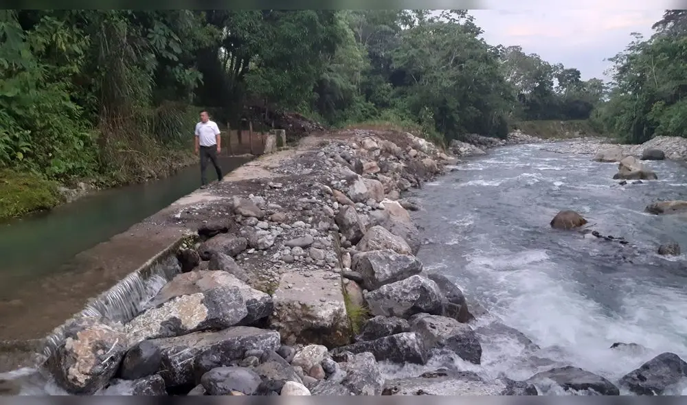 Infraestructura de riego en San Martín