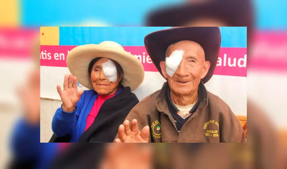 Adultos mayores fueron operados gracias a convenio firmado por Midis. Créditos: Ministerio de Desarrollo e Inclusión Social.