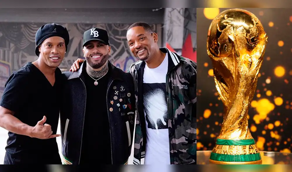 Nicky Jam y Will Smith presentan "Live It Up", el himno del Mundial Nicky Jam y Will Smith presentan "Live It Up", el himno del Mundial