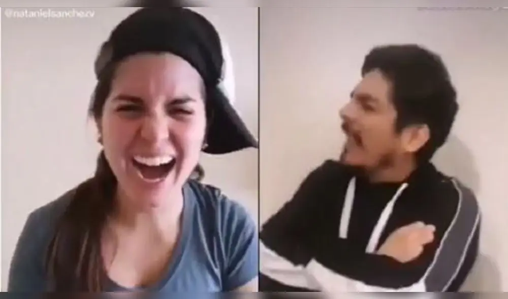 Nataniel Sánchez y Erick Elera reviven a sus personajes de Al fondo hay sitio. Foto: Captura Nataniel Sánchez y Erick Elera reviven a sus personajes de Al fondo hay sitio. Foto: Captura