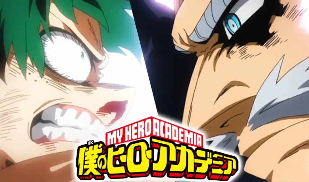 La lucha final entre el villano de internet y Deku