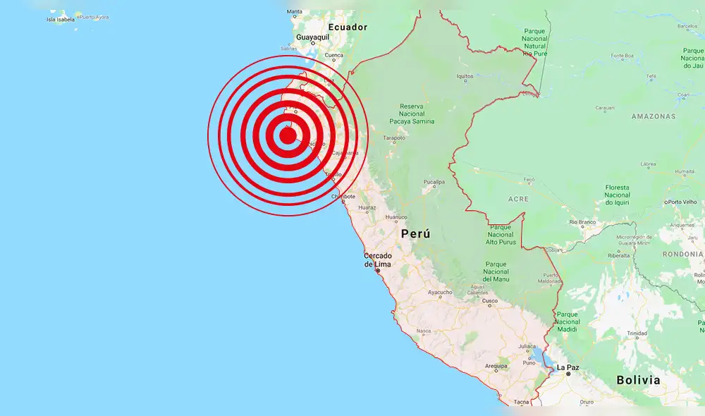Sismo de 4,4 grados se registró esta mañana en Piura Sismo de 4,4 grados se registró esta mañana en Piura