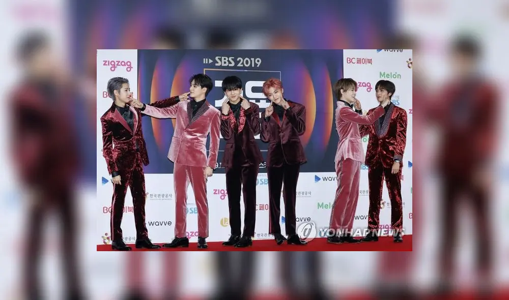 SBS Gayo Daejun 2019: NCT eligió atuendos aterciopelados en rojo y rosa.