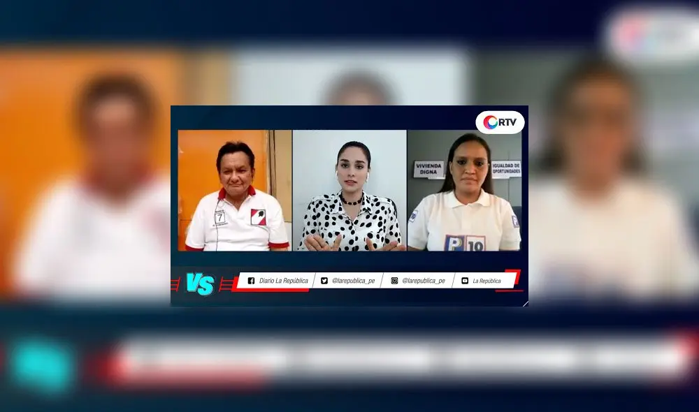 Debate entre Rogelio Ruiz del partido Acción Popular y Shadia Valdez de Podemos en #VersusElectoral.