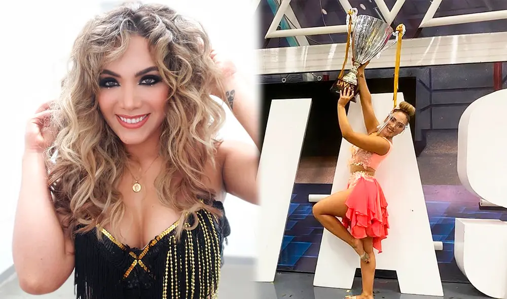 Isabel Acevedo hizo una dramática coreografía de la balada “Unchained melody”. Foto: Instagram