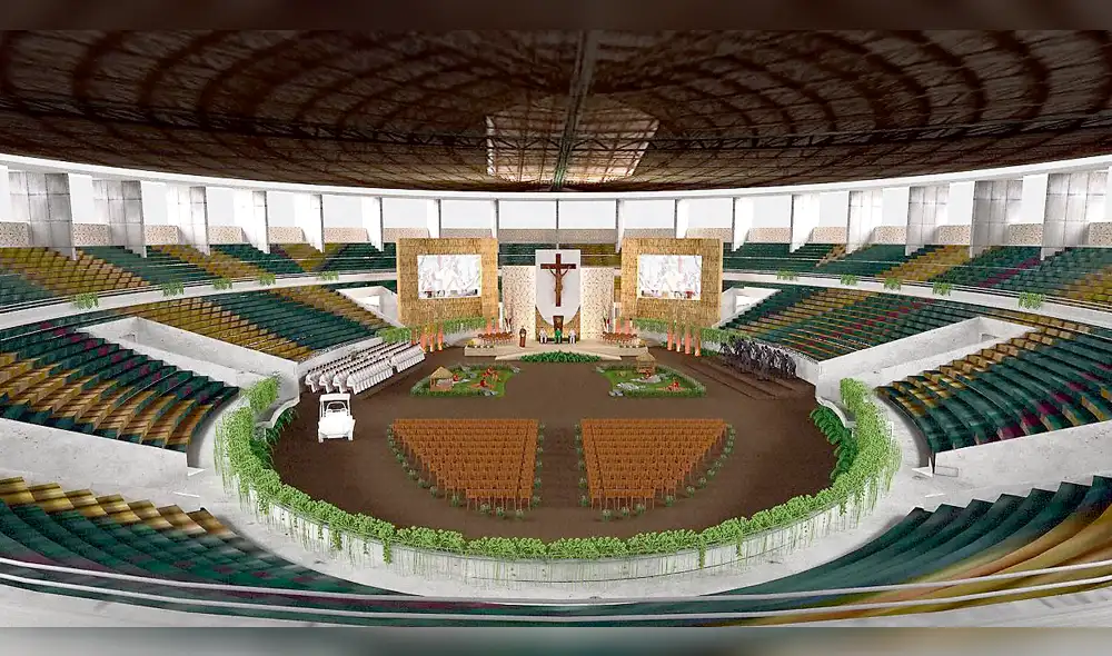 Puerto Maldonado está casi listo para recibir a Francisco