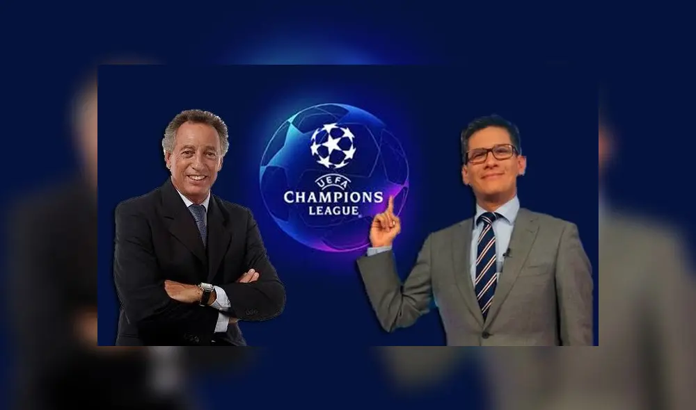 Erick Osores y Quique Wolf se juntaron para comentar el partido entre Atlético Madrid y el RB Leipzig por la Champions League. Foto: Composición. Erick Osores y Quique Wolf se juntaron para comentar el partido entre Atlético Madrid y el RB Leipzig por la Champions League. Foto: Composición.