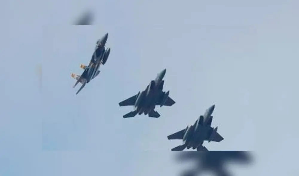 Se desconoce el origen de los aviones que han bombeardeado al este de Siria. Imagen referencial. Se desconoce el origen de los aviones que han bombeardeado al este de Siria. Imagen referencial.