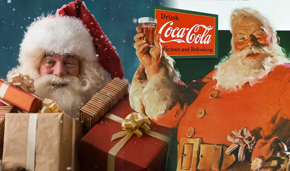 La figura de Papá Noel es una de las favoritas en cada Navidad, pero poco se sabe de su real origen. Foto: composición La República/Shutterstock/CocaCola