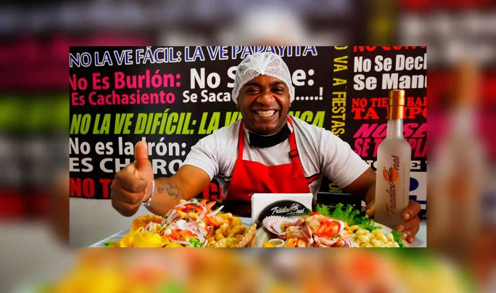 José Carlos Verano, del restaurante Tradiciones. Foto: URPI José Carlos Verano, del restaurante Tradiciones. Foto: URPI