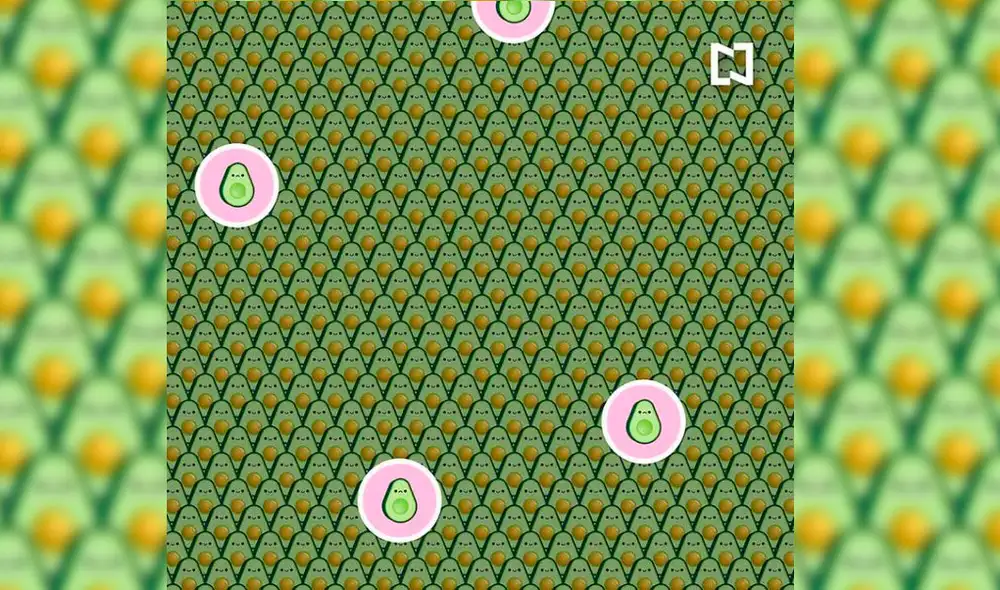 Debes encontrar cuatro paltas sin pepas en tan solo 30 segundos. Foto: Facebook/Televisa Noticias Debes encontrar cuatro paltas sin pepas en tan solo 30 segundos. Foto: Facebook/Televisa Noticias