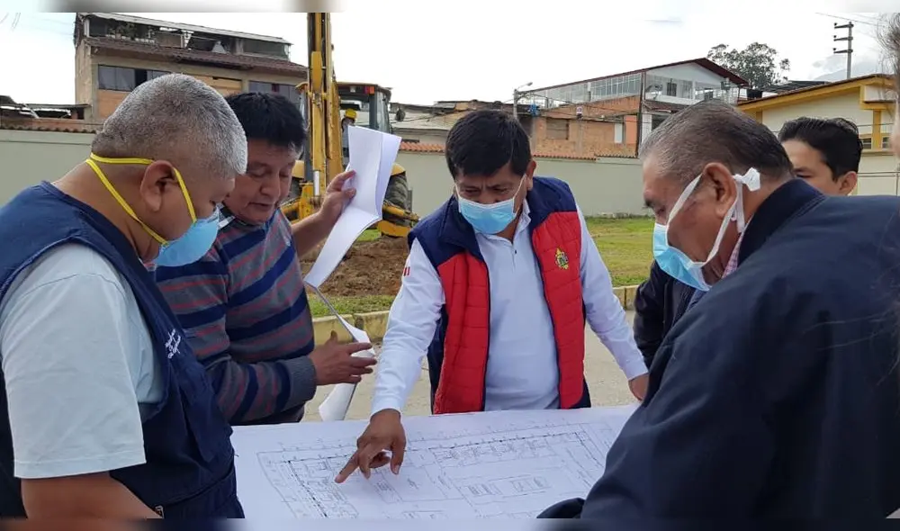 Inspeccionan local de aislamiento en Chachapoyas Inspeccionan local de aislamiento en Chachapoyas