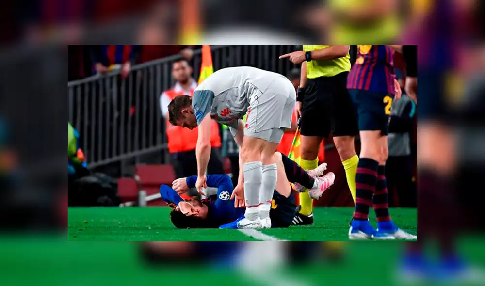 Jugador de Liverpool acusó a Lionel Messi de insultarlo: "Me dijo burro" [VIDEO]