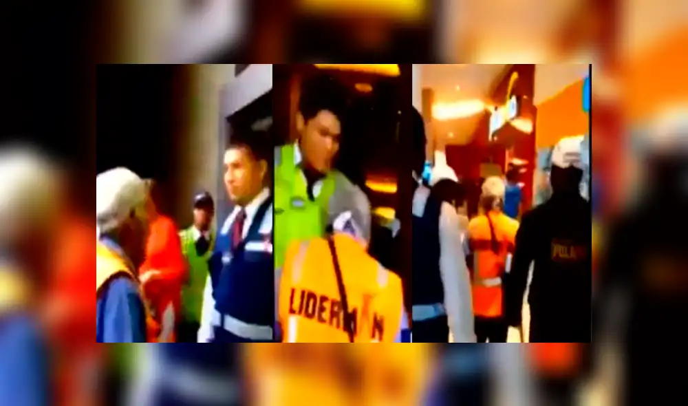 Impiden a anciano ingresar a centro comercial en Jesús María [VIDEO]