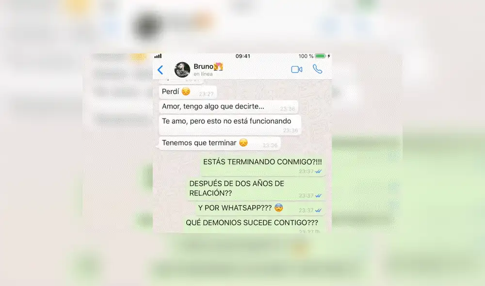 WhatsApp: Joven totalmente ebrio termina revelando oscuro secreto a su novia [FOTOS]